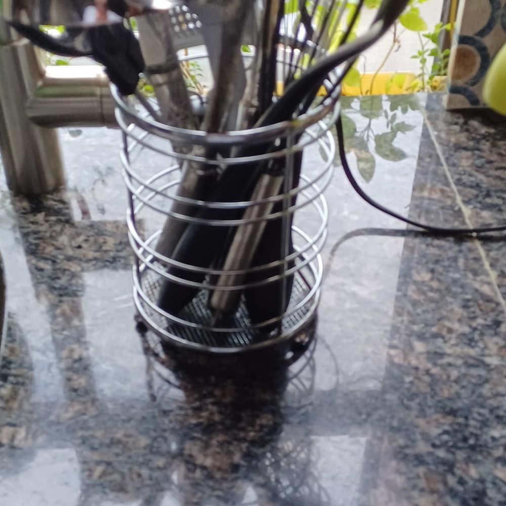 Metal stainless steel Utensil holder